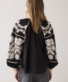 Dames blouse zwart