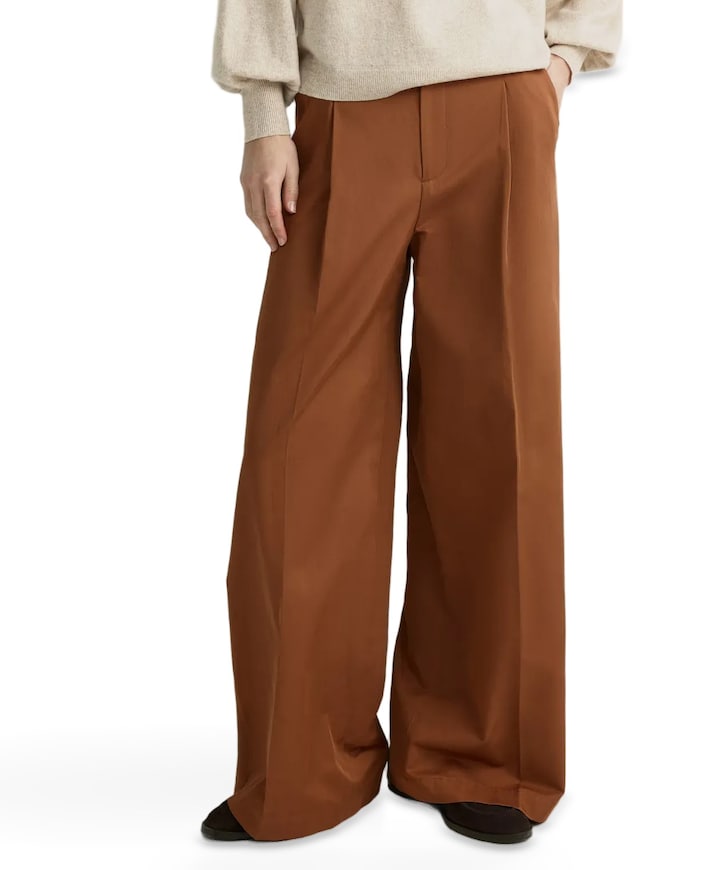 PAWELA dames pantalon bruin