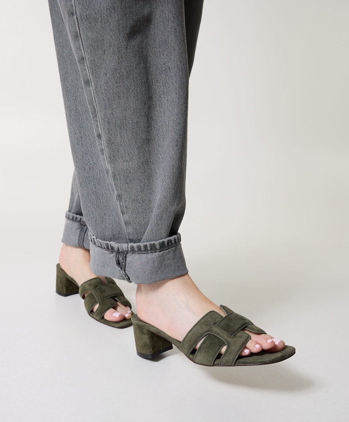 dames sandalets groen