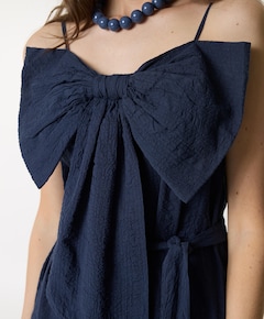 Dames jurk blauw