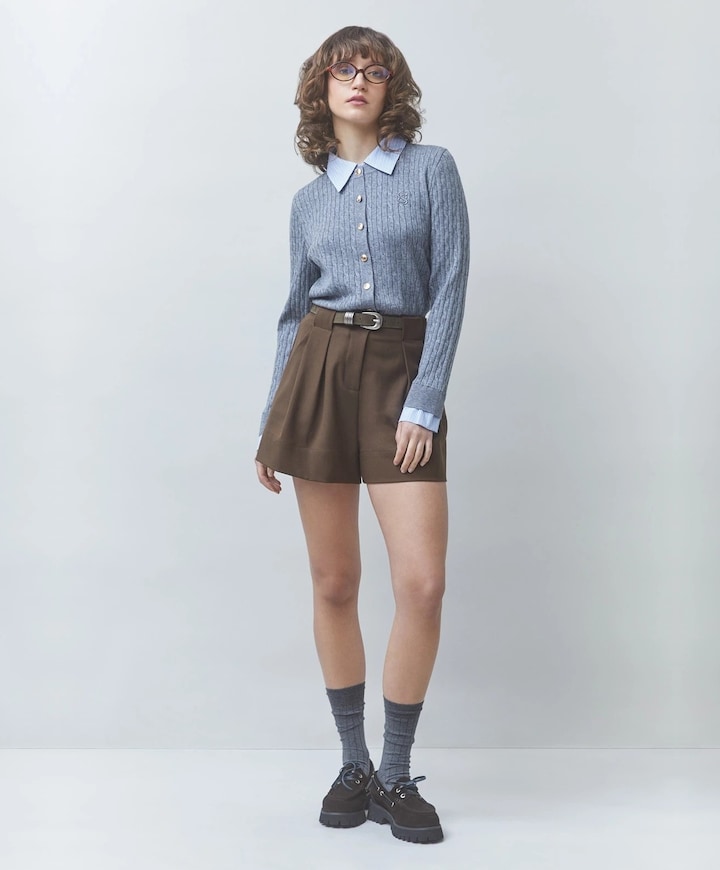 Dames vest grijs