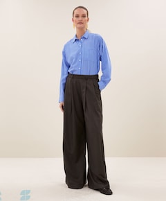 Dames blouse blauw