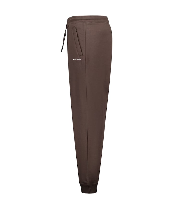 BASIC SWEAT PANTS heren broek bruin