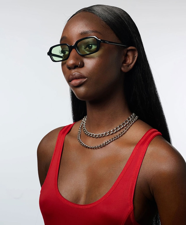 Heren zonnebril zwart