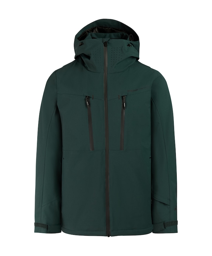 Heren ski-jas groen