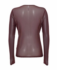 Dames longsleeve bordeaux