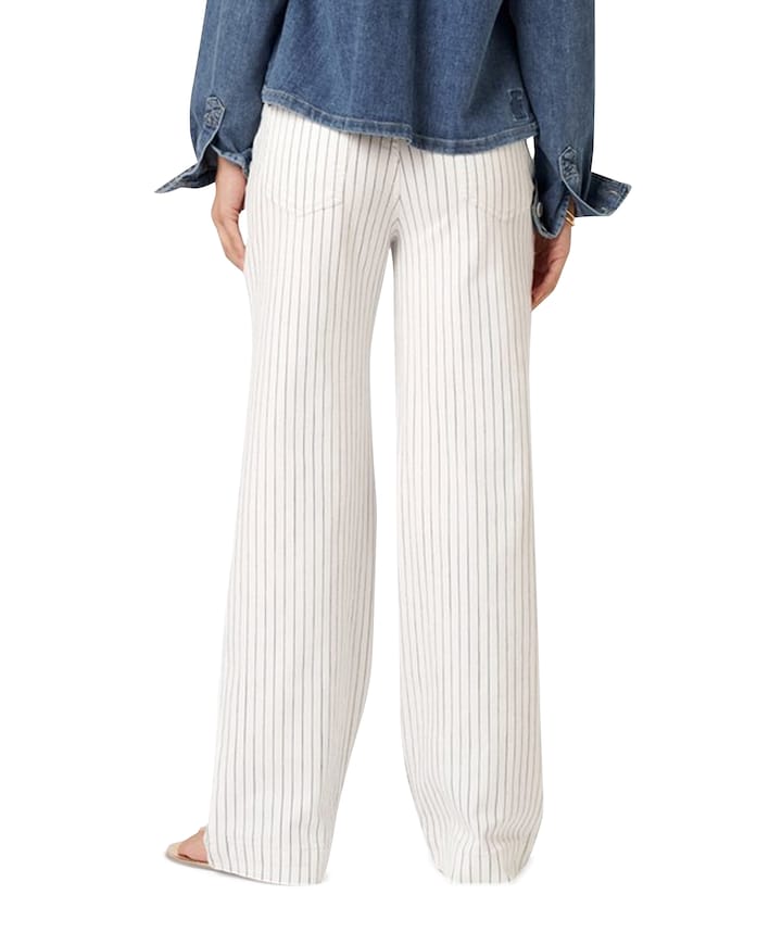 Audrey Wide Leg 5 Pocket dames jeans wit