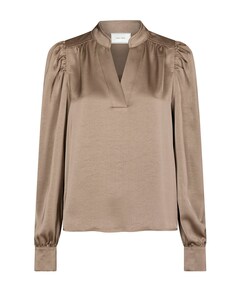 Dames blouse bruin