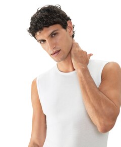 Heren singlet wit