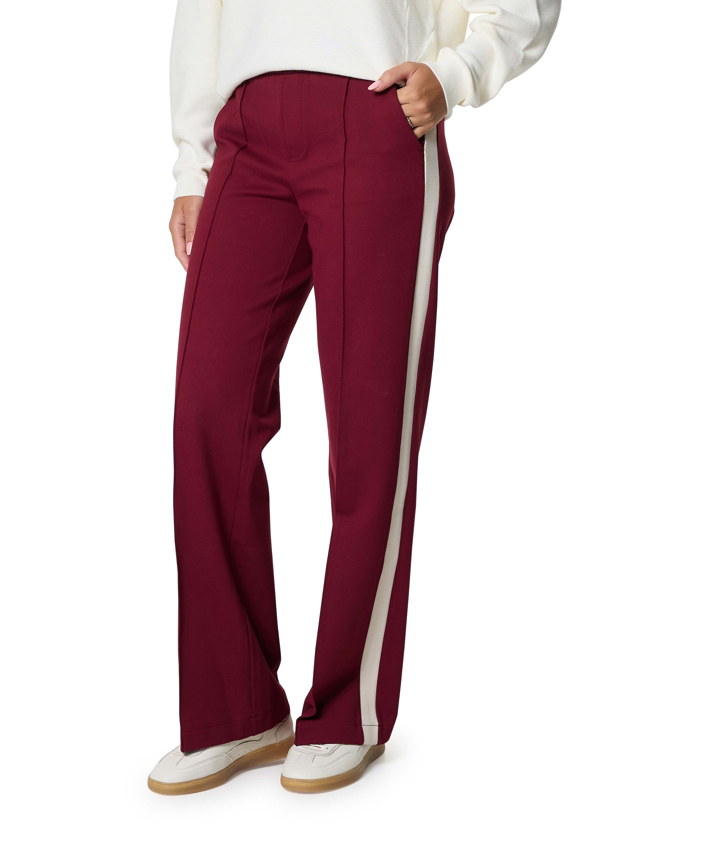 Colette Punta Sidepatch 82 cm broek bordeaux