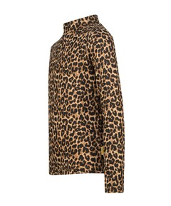 Meisjes longsleeve bruin