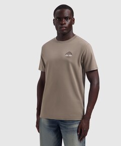 Heren T-shirt beige
