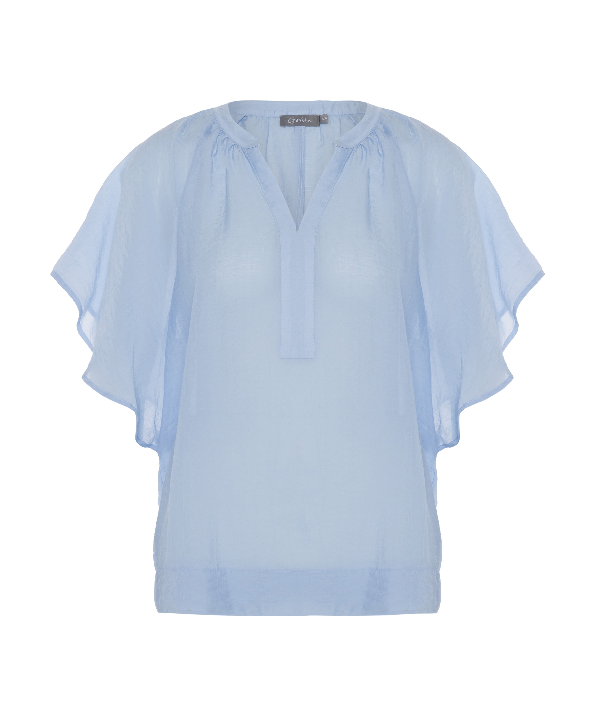 Dames blouse blauw
