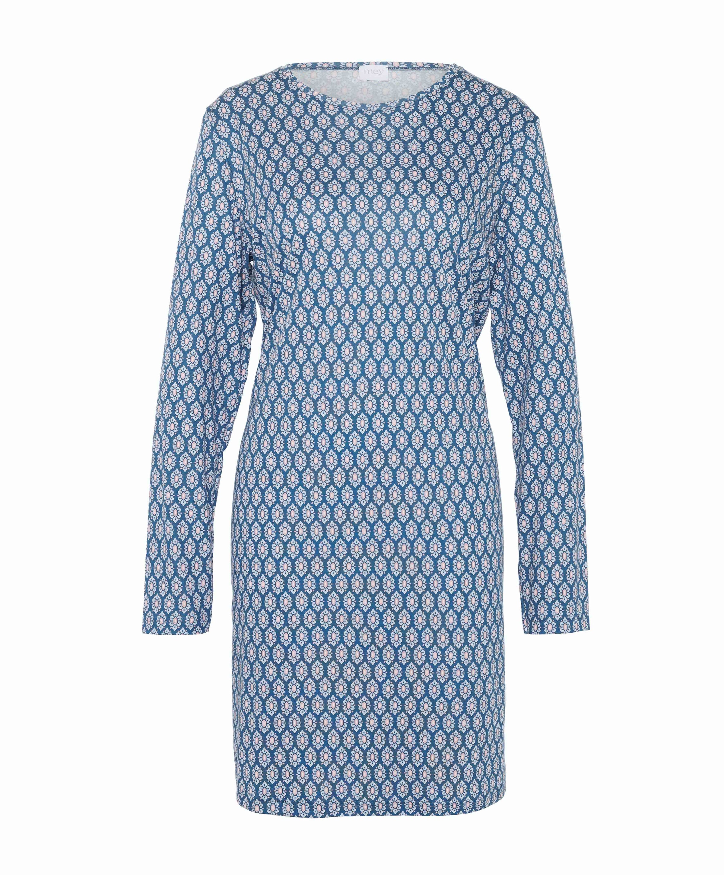 Dames nachthemd blauw