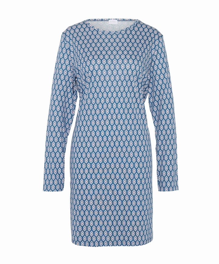 Dames nachthemd blauw