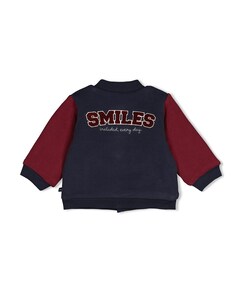 Jongens vest bordeaux