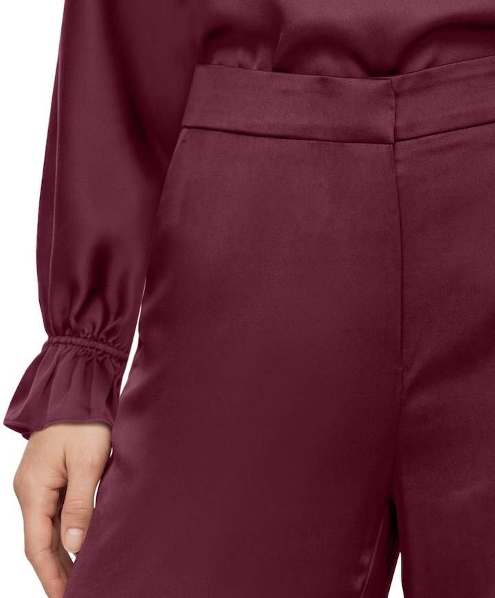 dames broek bordeaux