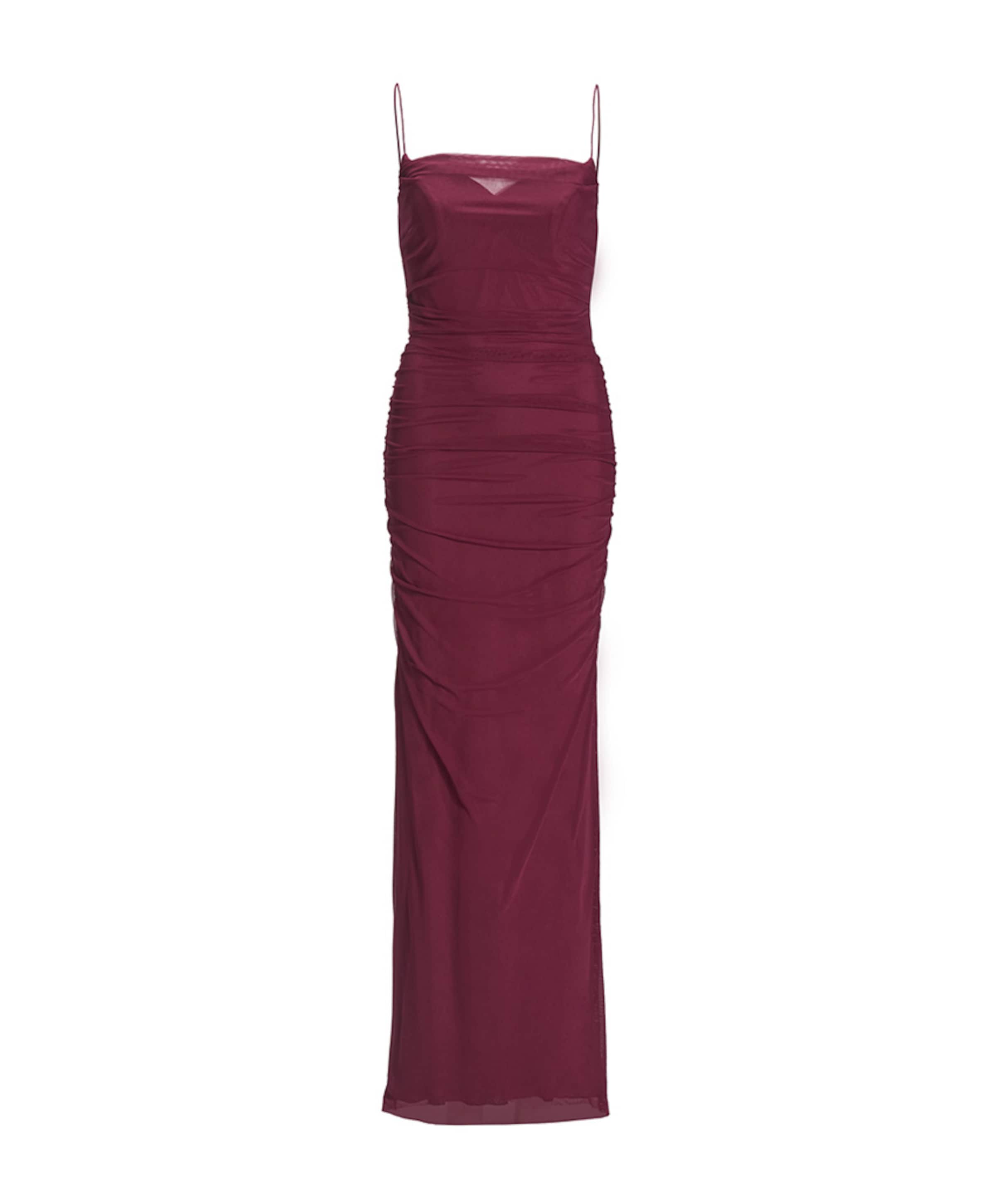 Dames jurk bordeaux
