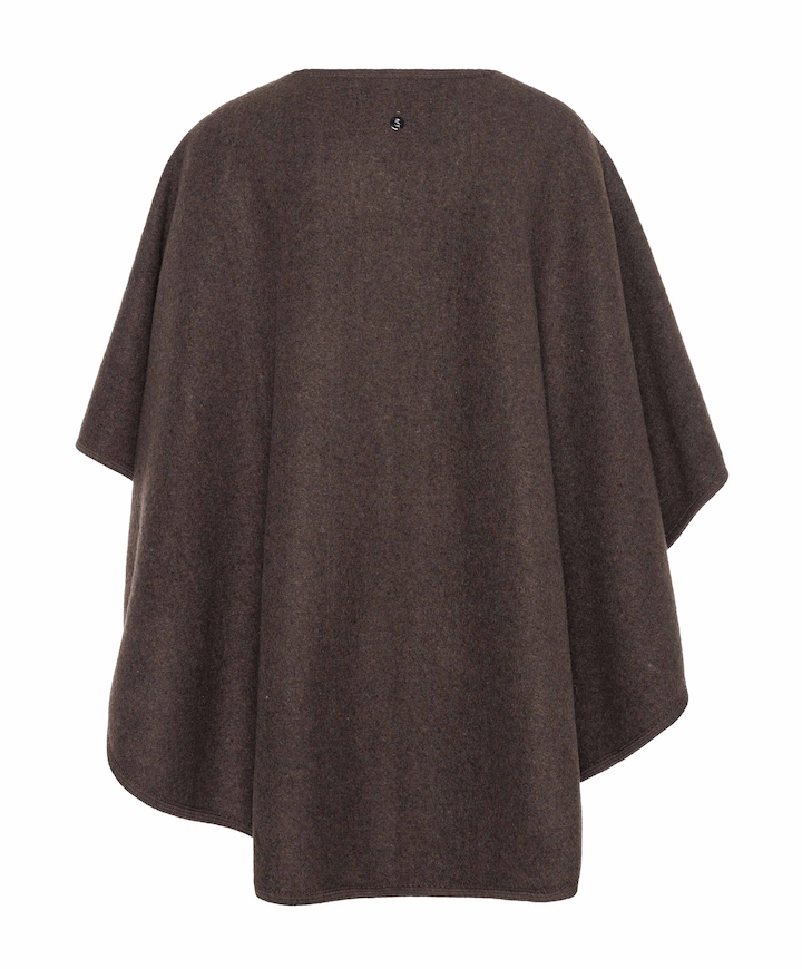 Dames cape bruin