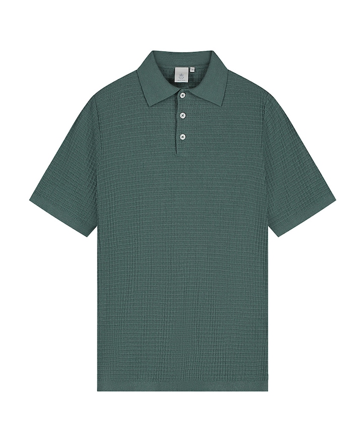 Heren polo groen