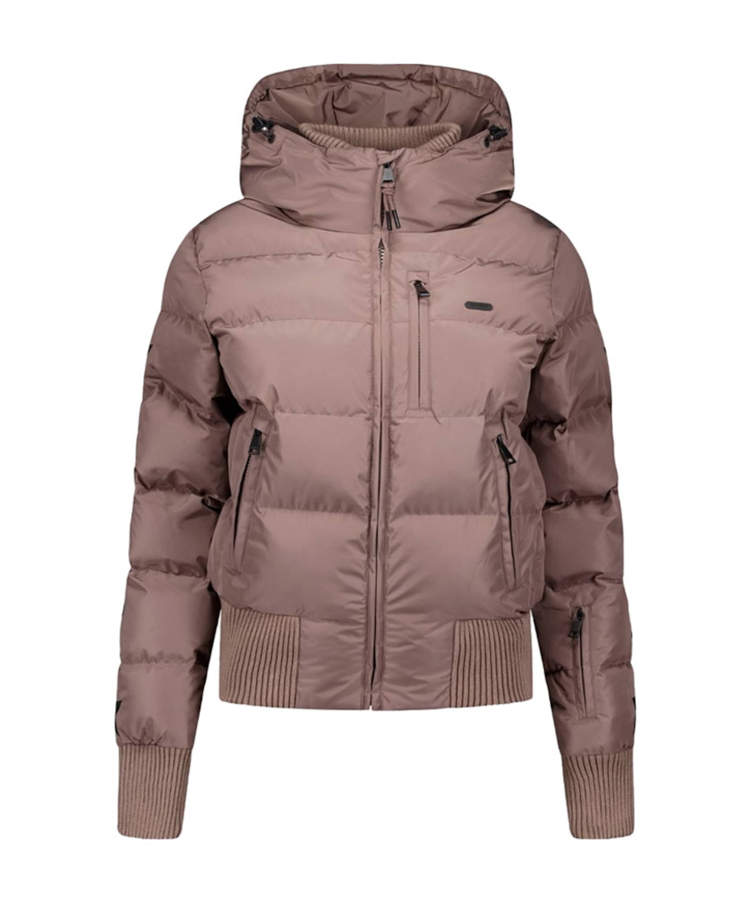 Dames ski-jas beige