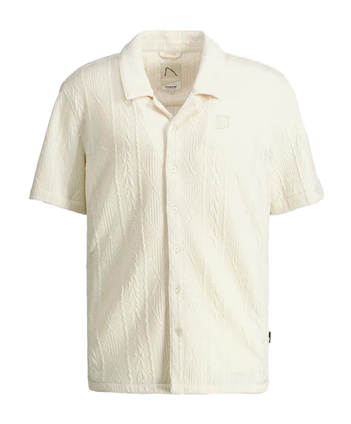 Heren overshirt beige