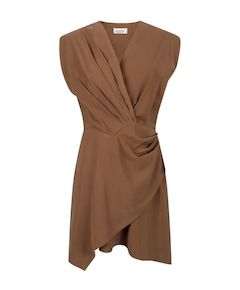 Dames jurk bruin