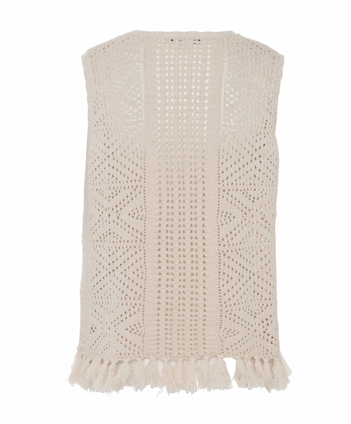 Vest ecru
