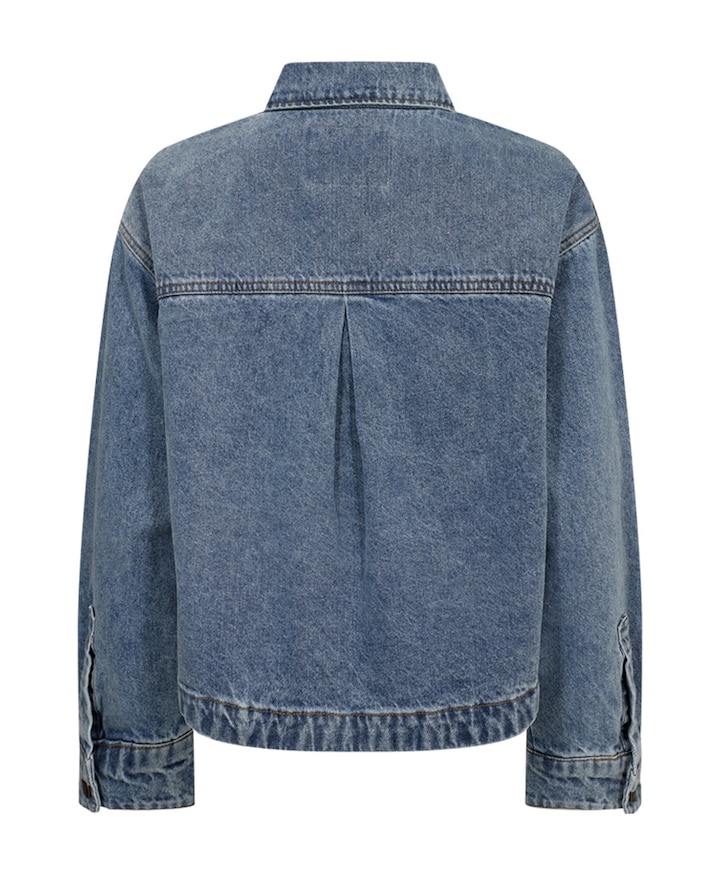 Dames jas blauw