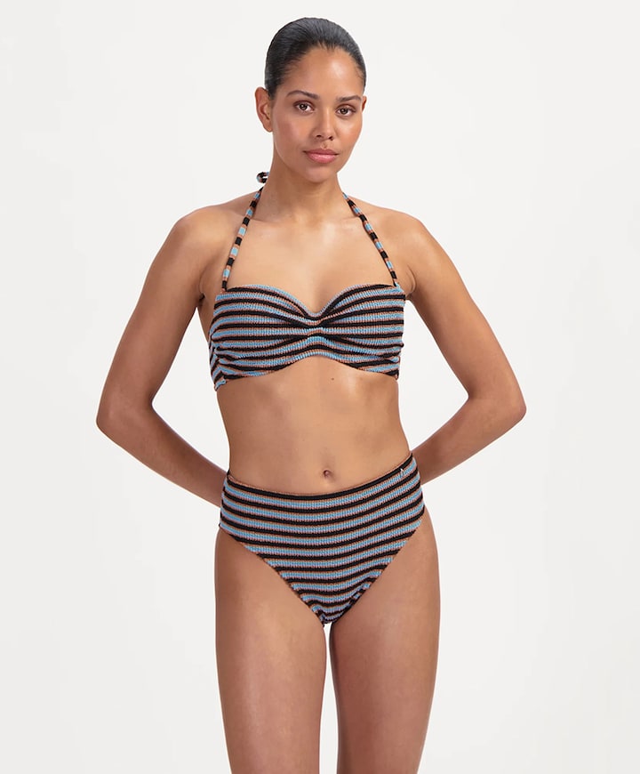 Dames bikinitop blauw