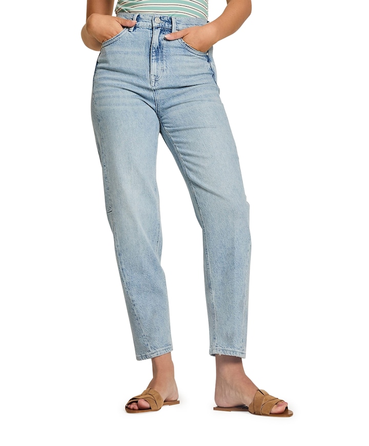 Bibian (Balloon) - dames jeans blauw