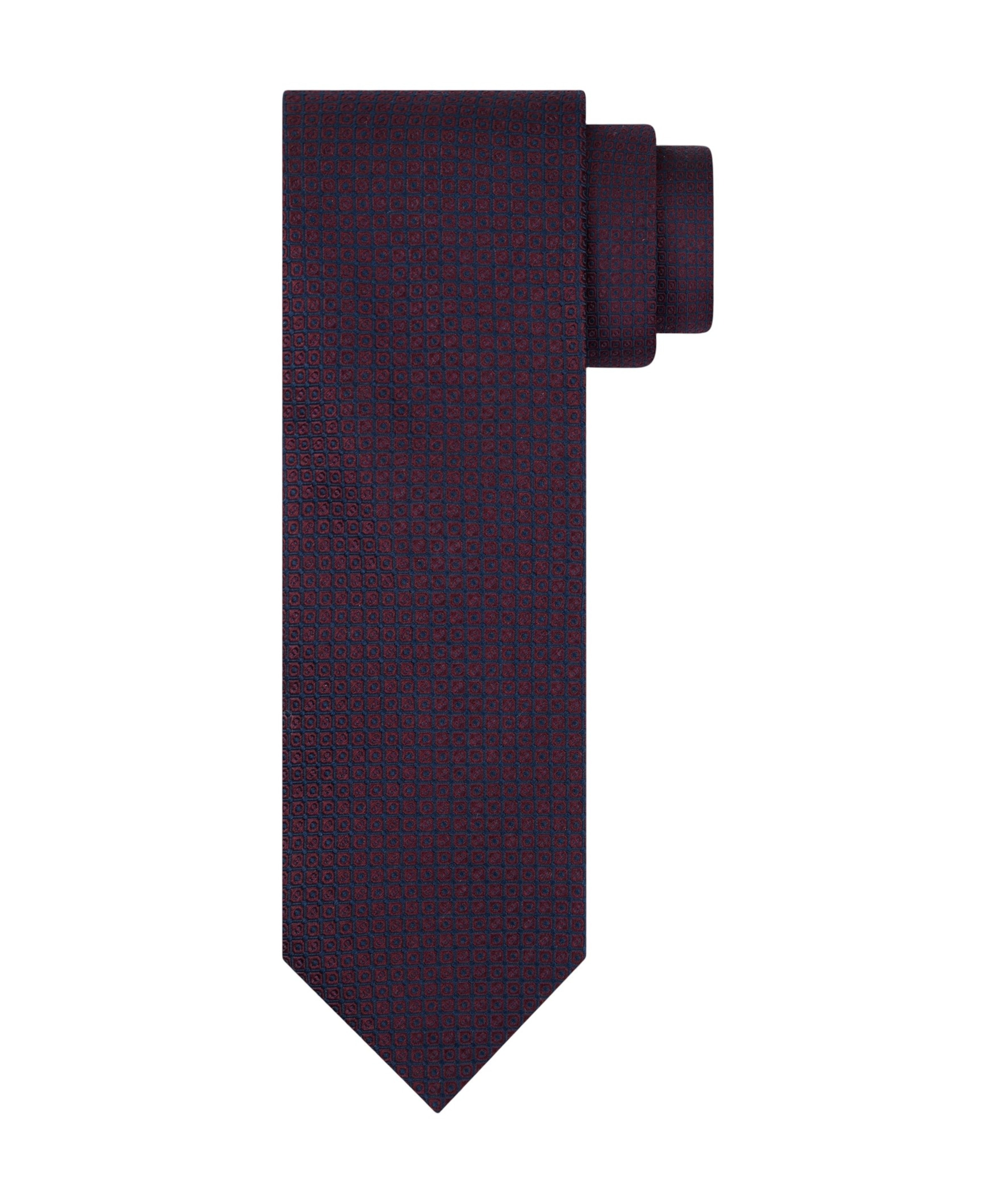 Heren stropdas bordeaux