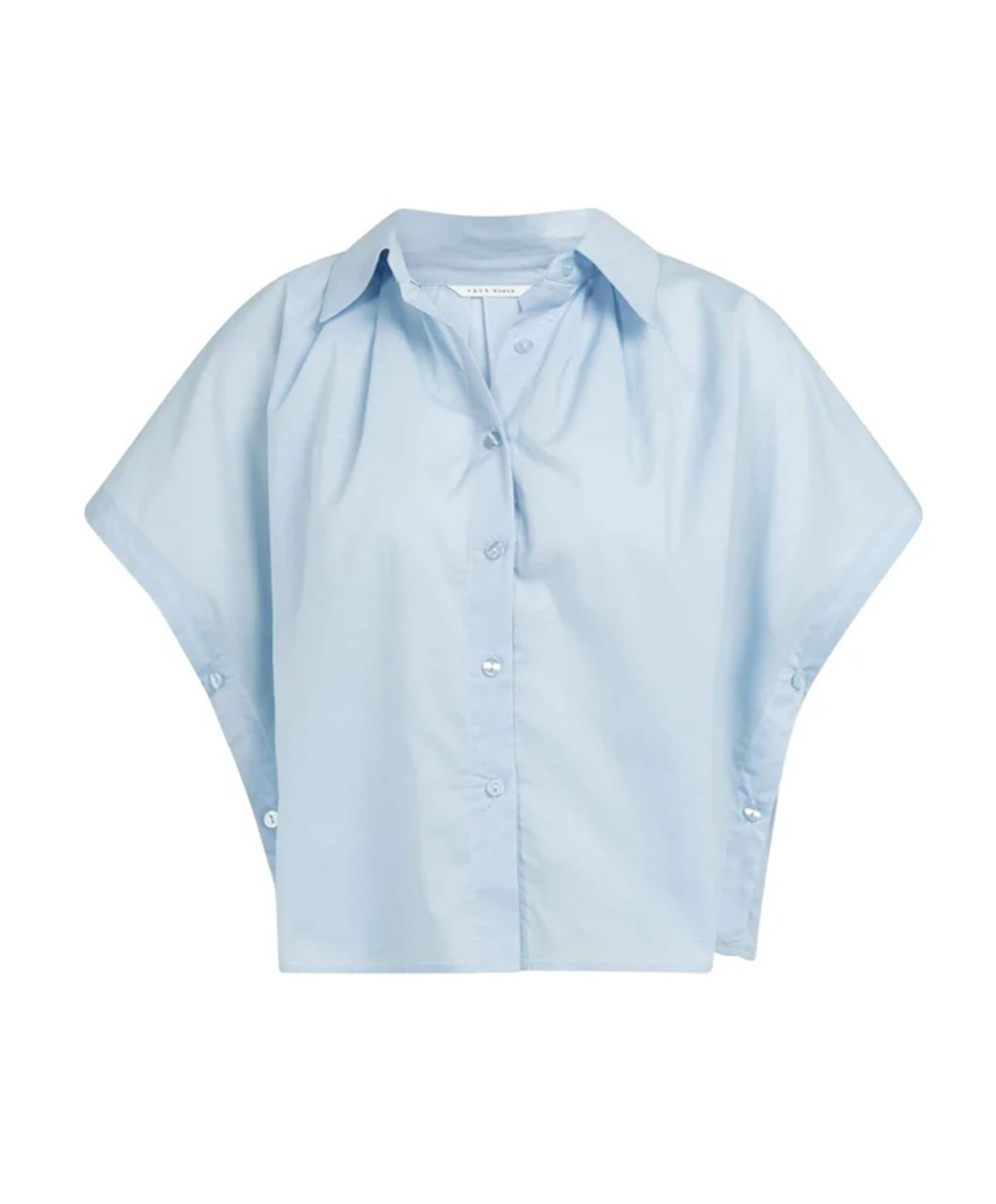 Dames blouse blauw