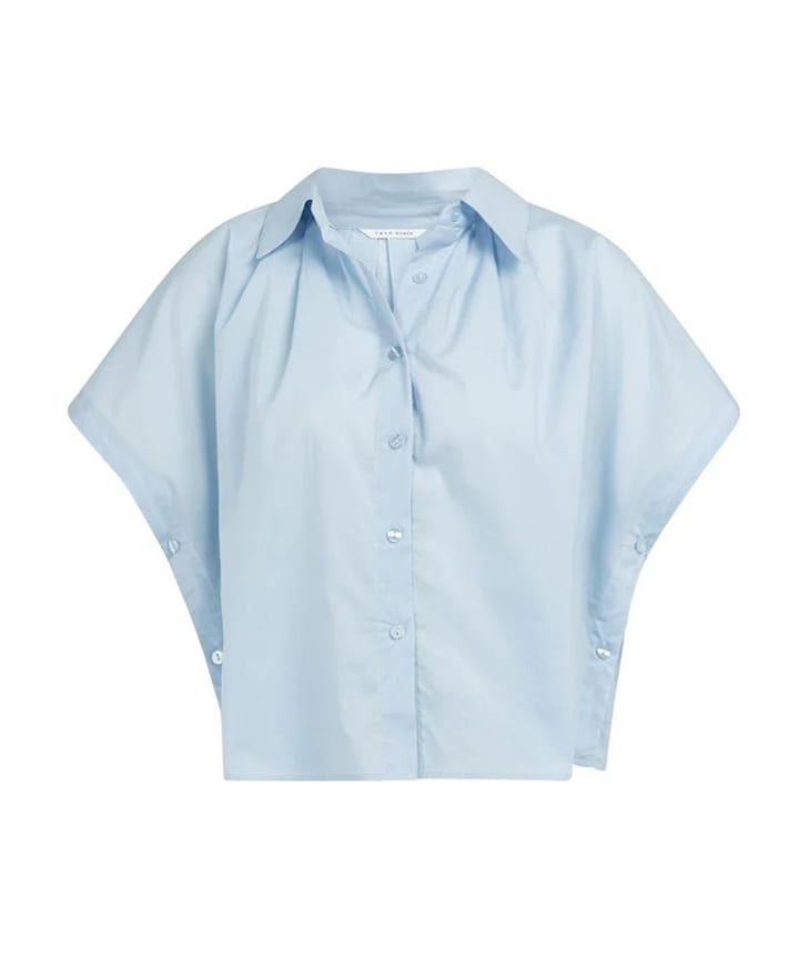 Dames blouse blauw