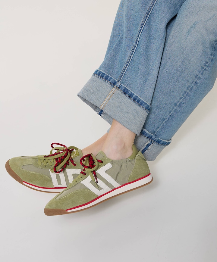 ROCKET dames sneakers groen