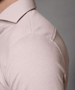 Heren overhemd lange mouw roze