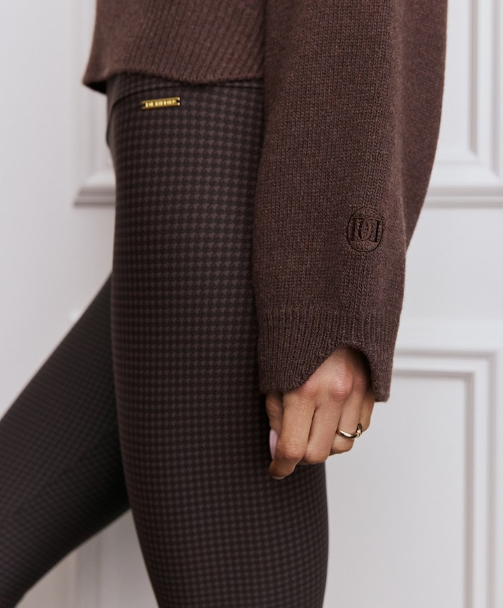 Classic Leggings High Waistband dames tights beige