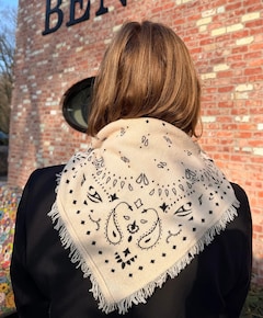 Dames sjaal beige