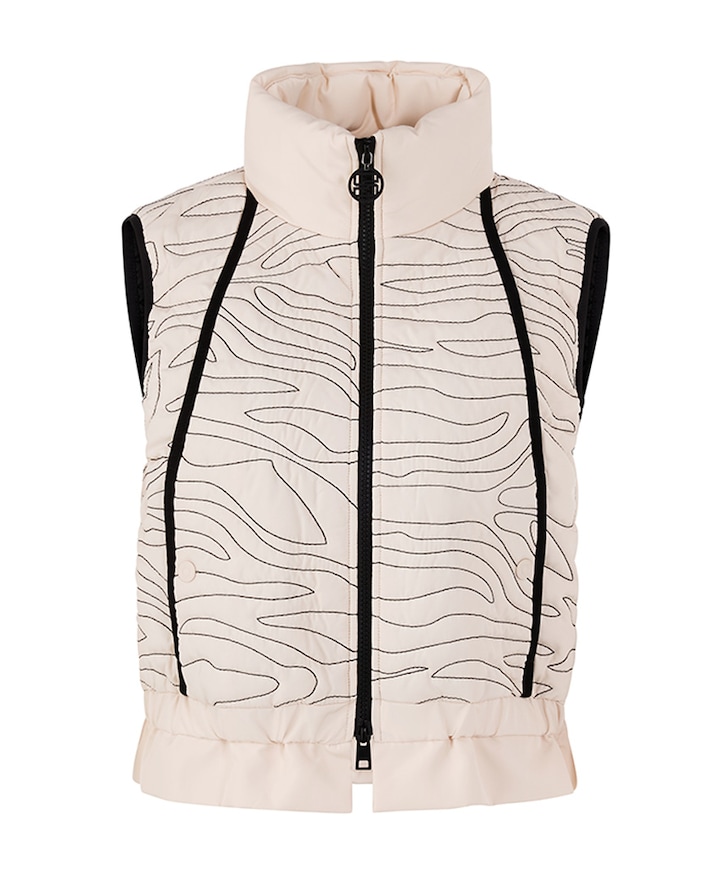 Dames bodywarmer ecru