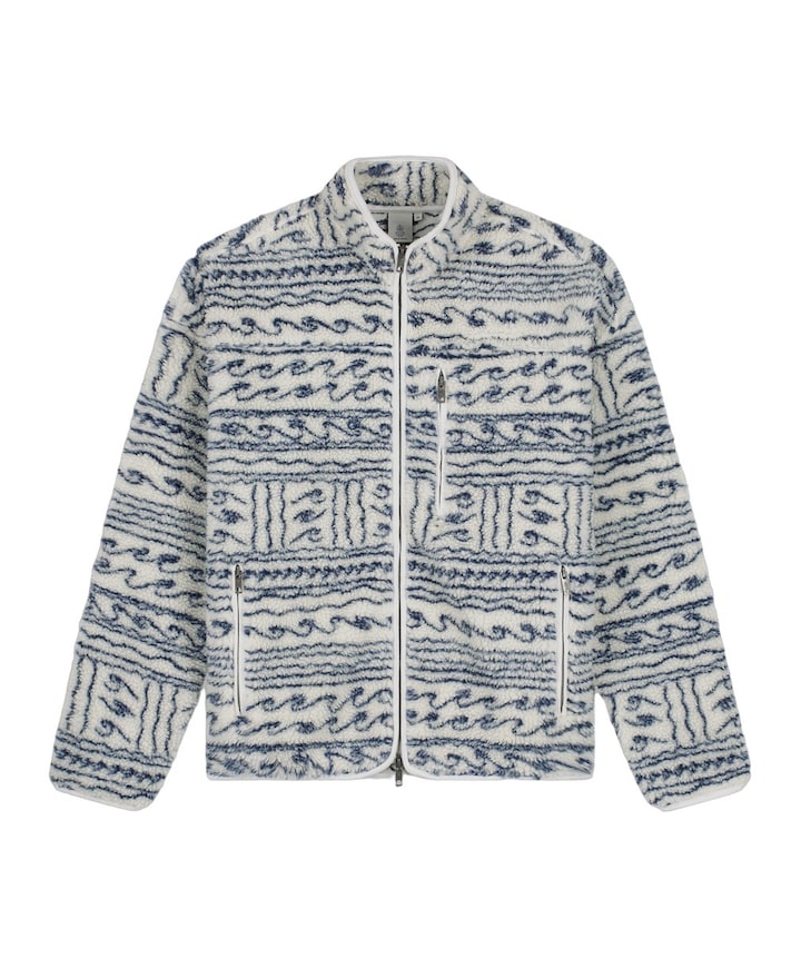 Heren vest ecru
