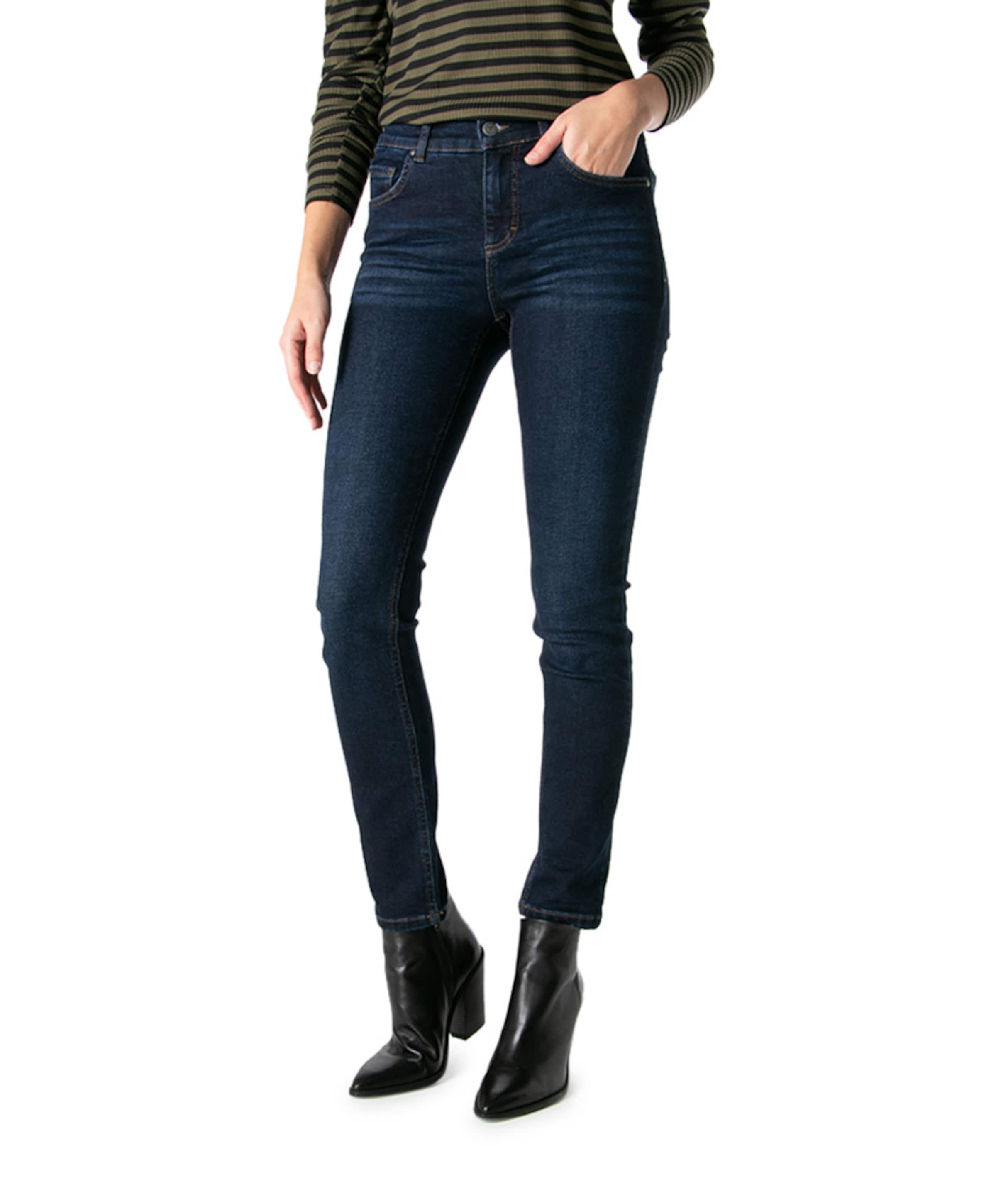 Skinny dames jeans blauw