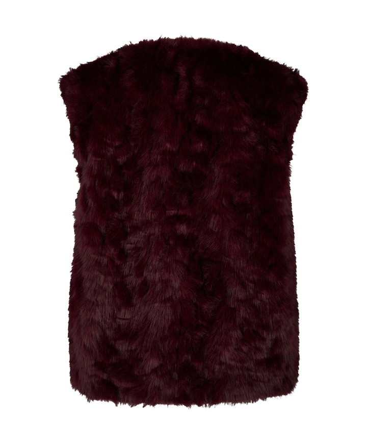 Dames bodywarmer bordeaux