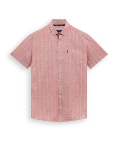 Heren overhemd korte mouw roze