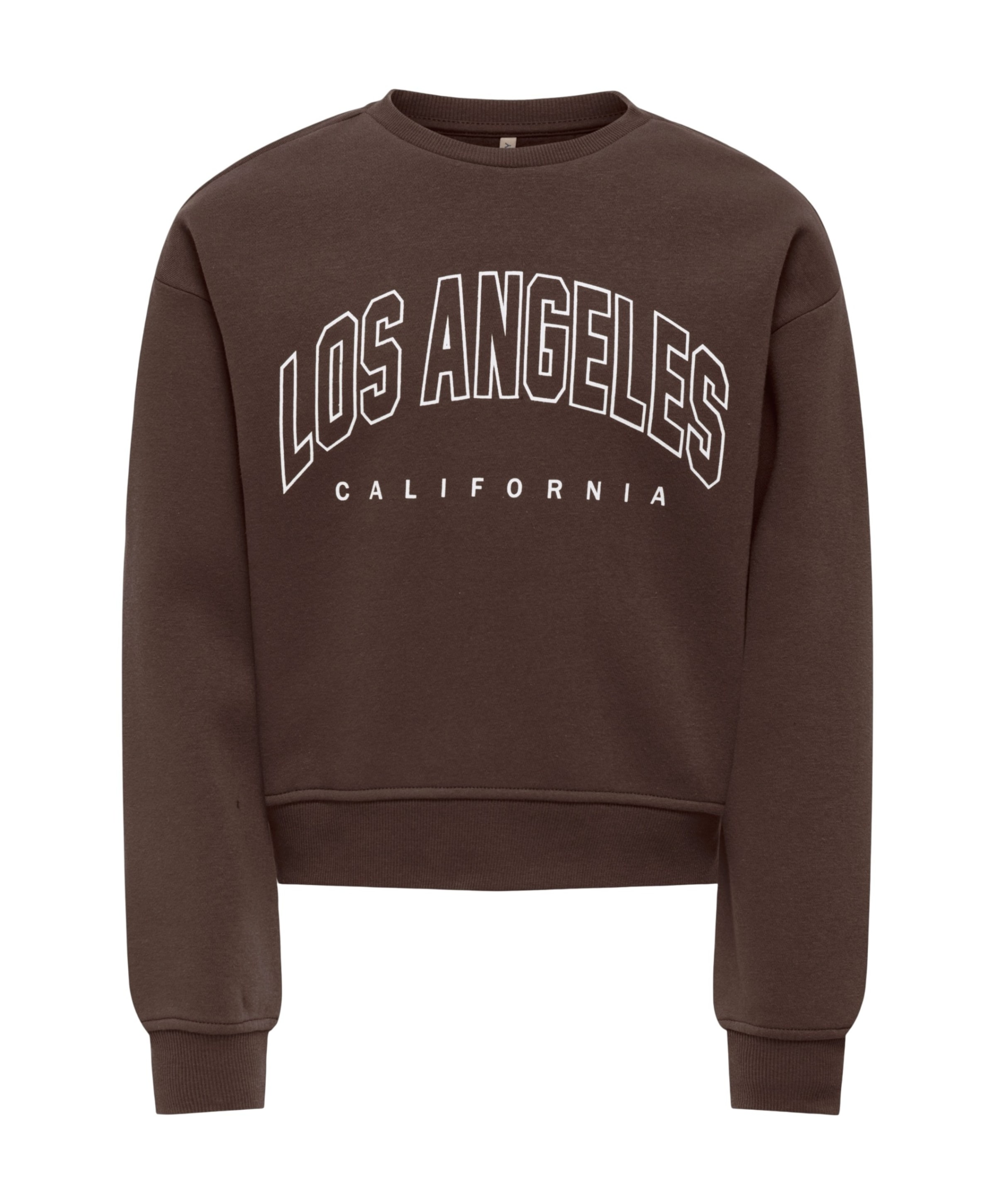 Meisjes sweater bruin