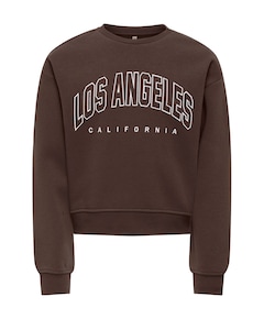 Meisjes sweater bruin