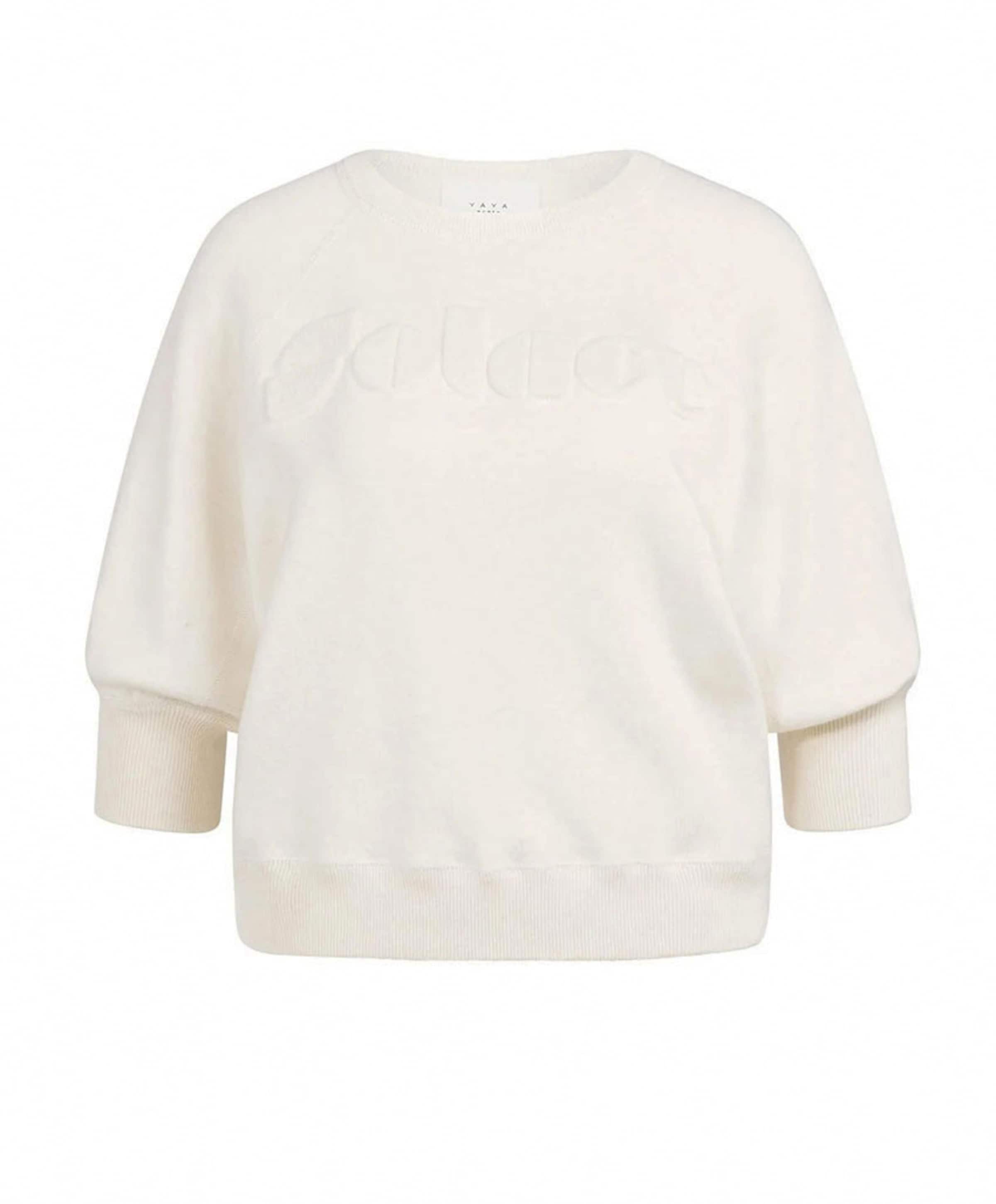 Dames sweater ecru