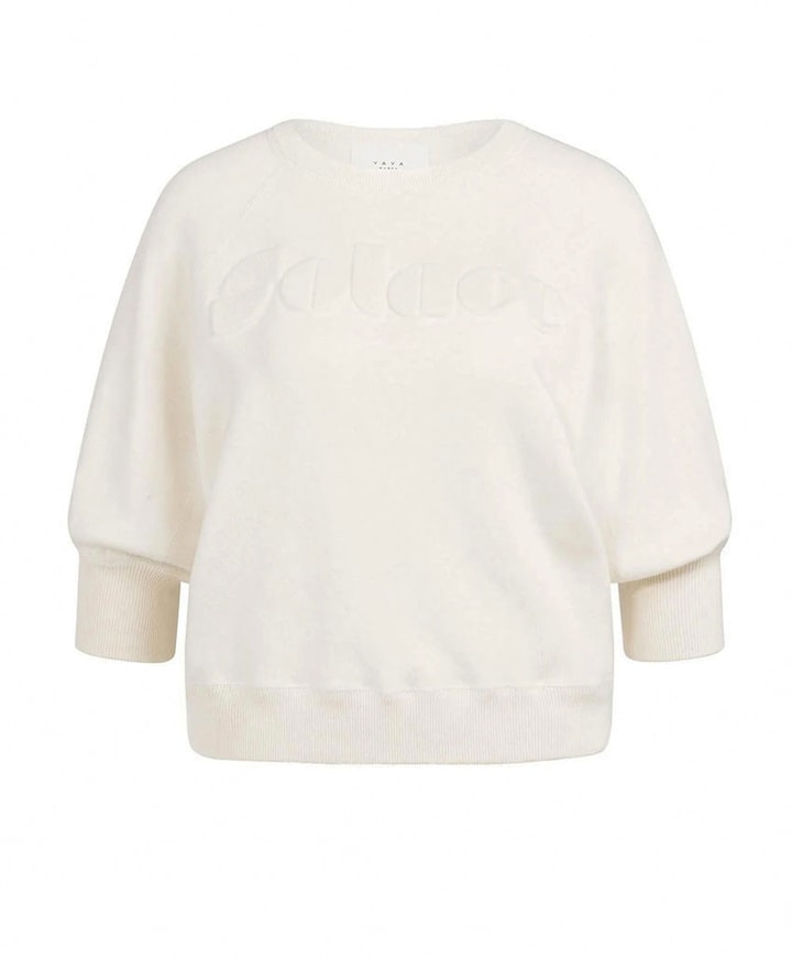 Dames sweater ecru
