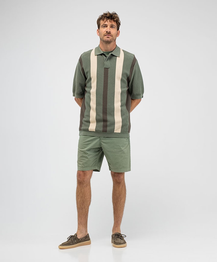 Heren polo groen