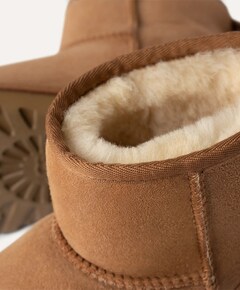 Classic mini II dames enkellaarzen bruin