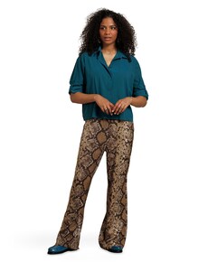 Mienke snake dames broek beige